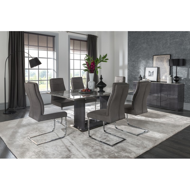 VL Donatella 1600 Dining Table Grey